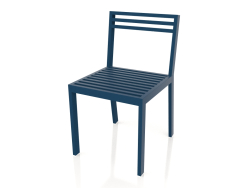 Silla de comedor (Gris azul)