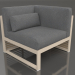 3D Modell Modulares Sofa, Abschnitt 6 rechts, hohe Rückenlehne (Sand) - Vorschau