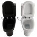 3d Toilet - Two toilets of different colors model buy - render