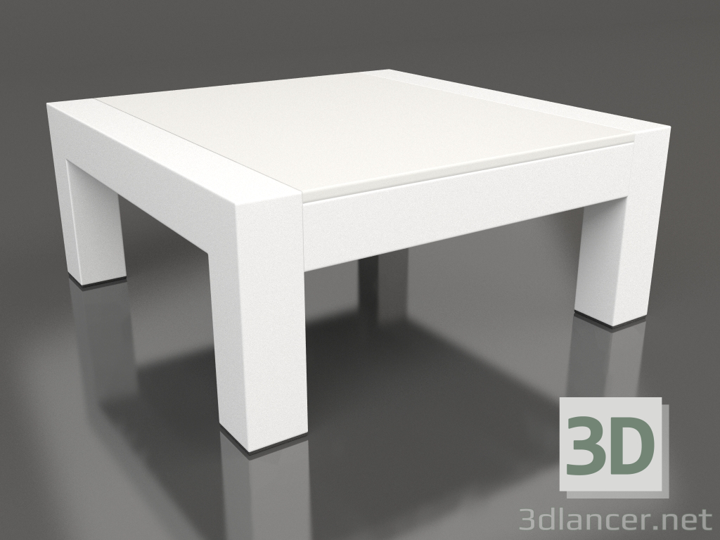 Modelo 3d Mesa lateral (branca, DEKTON Zenith) - preview