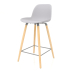 modèle 3D Tabouret semi-bar Albert Kuip 65 cm (Gris clair) - preview