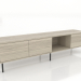 modèle 3D Meuble TV OPEN 1800 mm (chêne éclairci) - preview