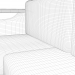 Das minimalistische Sofa 3D-Modell kaufen - Rendern