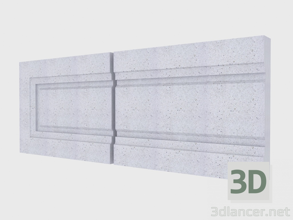 Modelo 3d Painel (FF44D) - preview