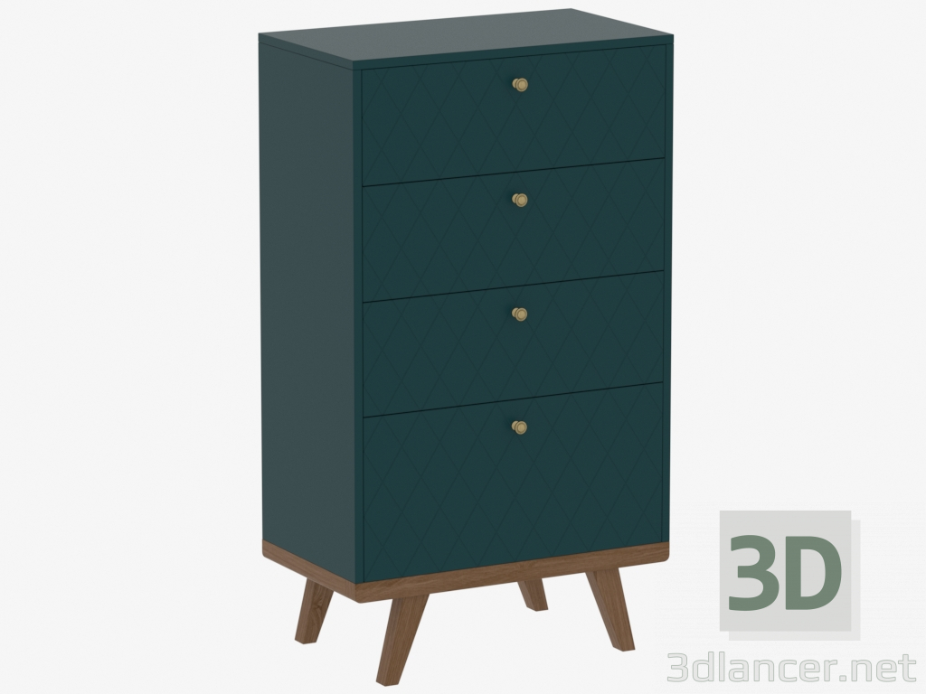 3d model High chest of drawers THIMON v2 (IDC030001722) - preview