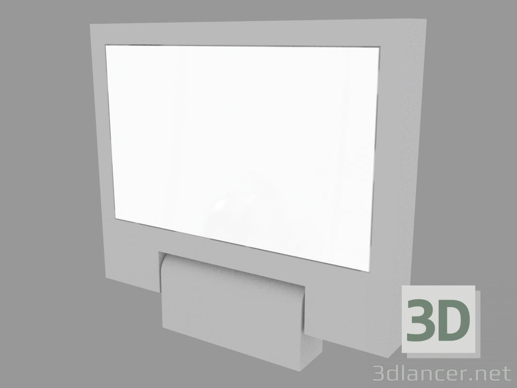 modello 3D Proiettore MOVIT SQUARE 320mm (S3075N) - anteprima