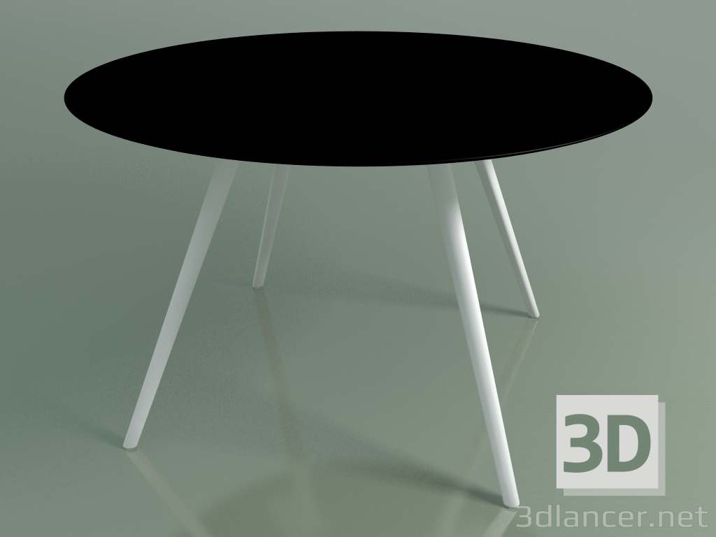 3d model Mesa redonda 5454 (H 74 - D 119 cm, HPL H03, V12) - vista previa