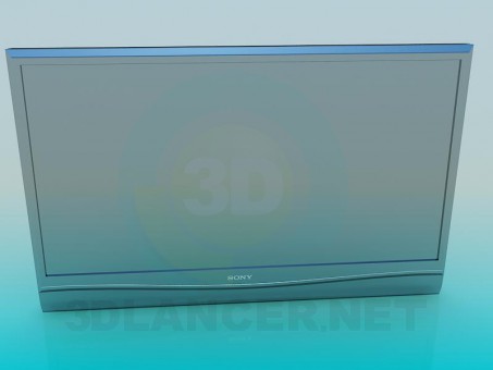 3d модель Телевізор – превью