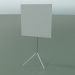 3d model Square table 5748 (H 103.5 - 69x69 cm, folded, White, LU1) - preview