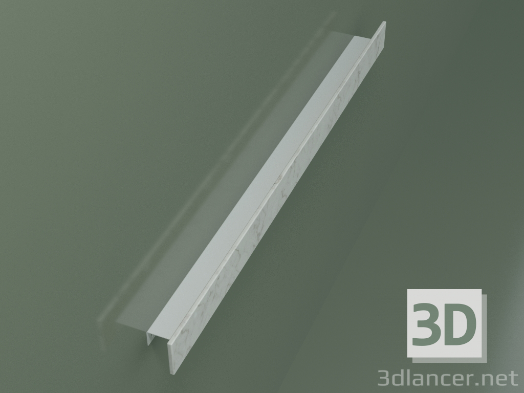 3d model Filolucido shelf (90S18002, Carrara M01) - preview