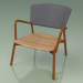 3d model Silla 027 (Metal Rust, Batyline Grey) - vista previa