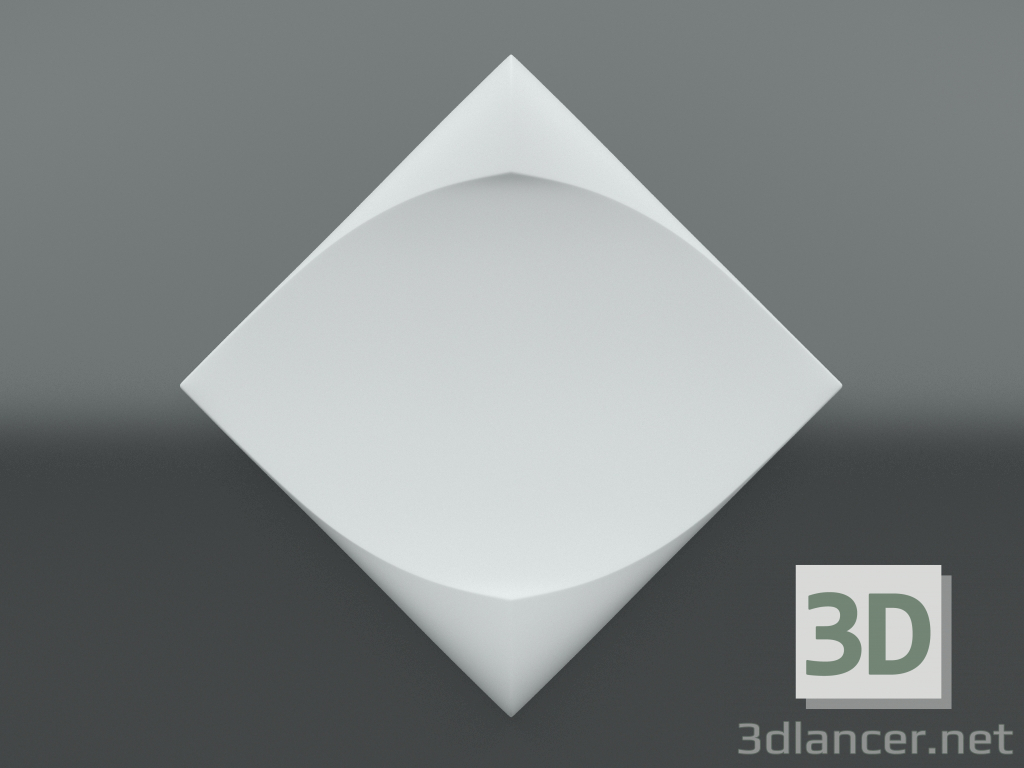 Modelo 3d Painel 3d de gesso M-416 - preview