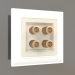 3d model Acoustic socket (ivory) - preview