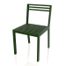 3d model Silla de comedor (verde botella) - vista previa