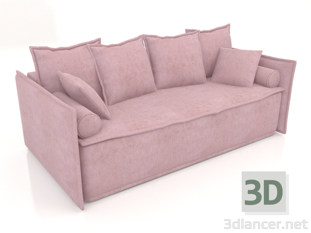 modello 3D Divano provenzale - anteprima