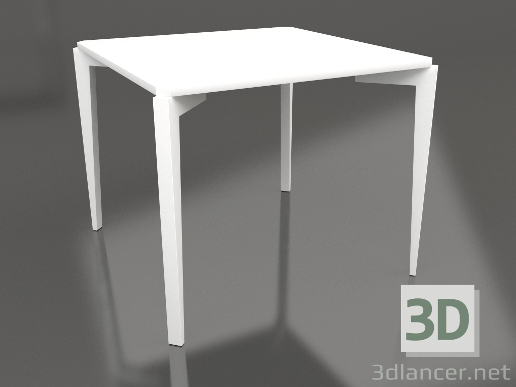 3D modeli Quatro Compact yemek masası (seçenek 14) - önizleme