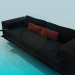 3D Modell Sofa - Vorschau