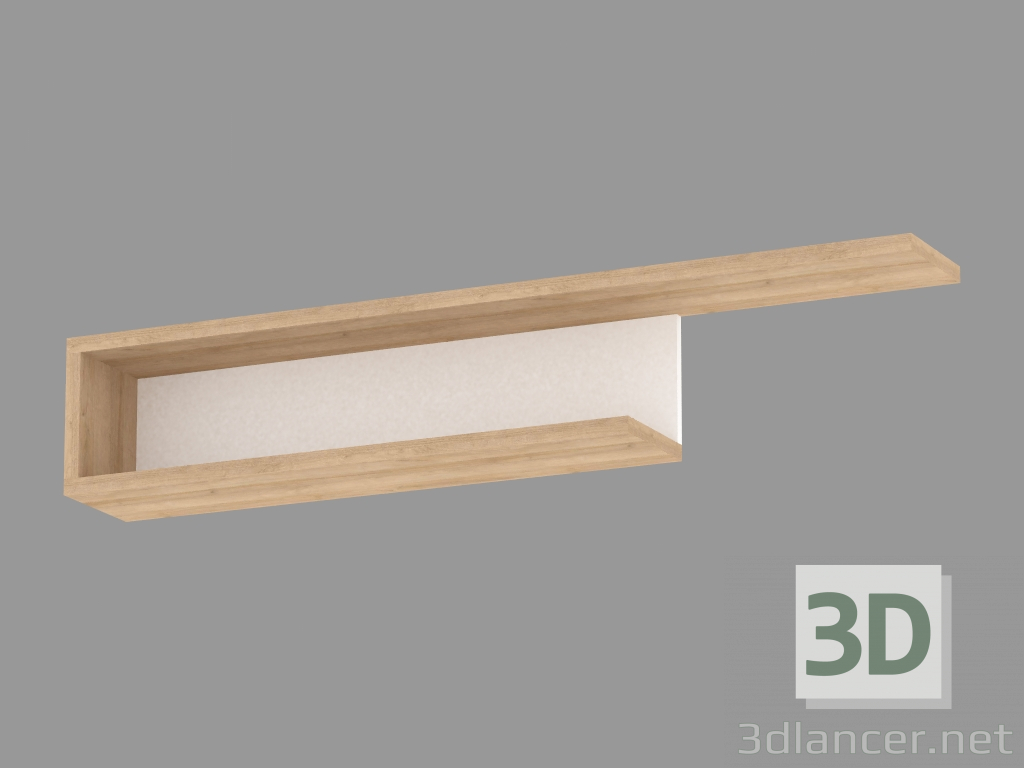 modello 3D Scaffale (TYPE LYOP02) - anteprima