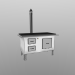 Modelo 3d Fogão a lenha/wood burning stove/Fogón de leña/柴爐/дровяная печь. - preview