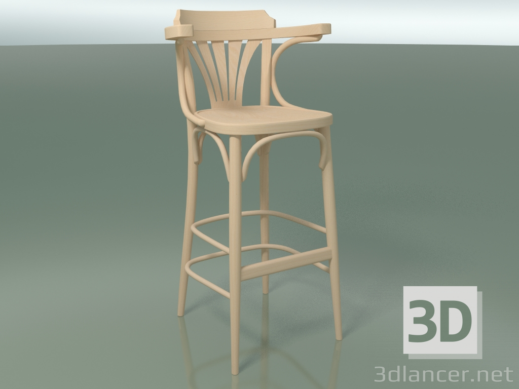 Modelo 3d Banqueta de bar 135 (321-135) - preview