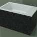 3d model Countertop washbasin (01R132102, Nero Assoluto M03, L 60, P 36, H 36 cm) - preview