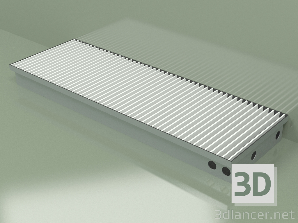 3d model Duct convector - Aquilo F1Т (340x1000x90, RAL 9016) - preview