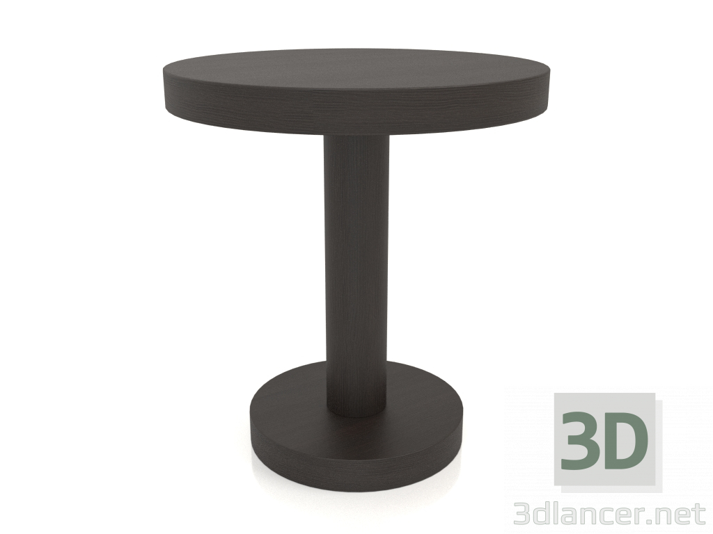 3d model Mesa de centro JT 023 (D=500x550, madera marrón oscuro) - vista previa