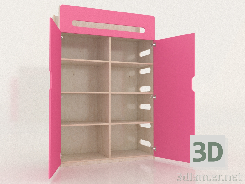 modello 3D Armadio aperto MOVE WB (WFMWB2) - anteprima