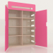 Modelo 3d Guarda-roupa aberto MOVE WB (WFMWB2) - preview