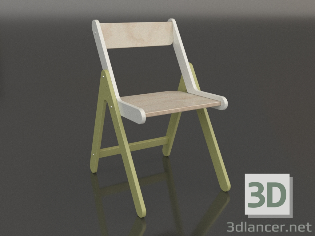 modello 3D Sedia NOOK C (CDDNA2) - anteprima