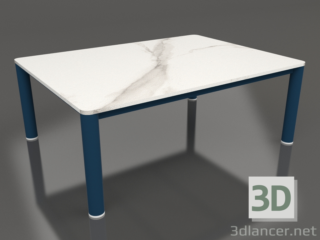 3d модель Стол журнальный 70×94 (Grey blue, DEKTON Aura) – превью