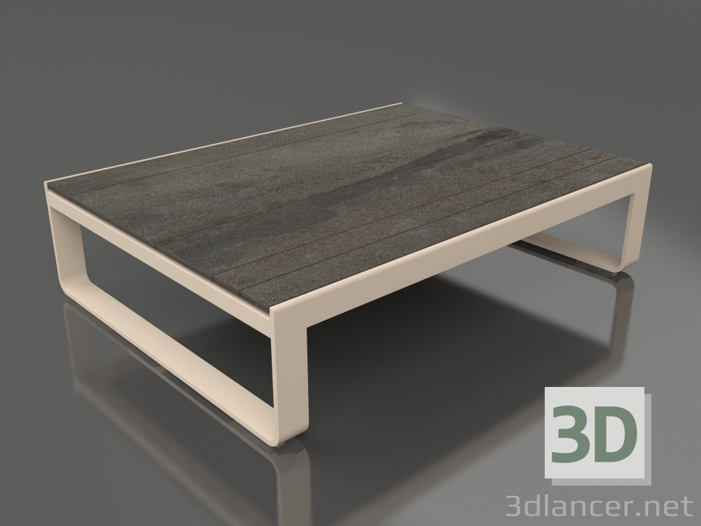 3d model Coffee table 120 (DEKTON Radium, Sand) - preview