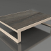 3D Modell Couchtisch 120 (DEKTON Radium, Sand) - Vorschau