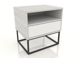 Bedside table 500 mm (white RAL 9010)