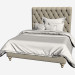 3d model FRANKLIN bed FULL (006,002) - preview