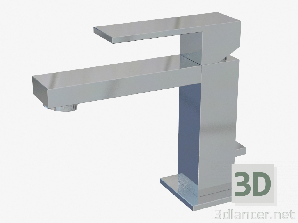 3d model Mezclador con forma de base cuadrada (20001) - vista previa