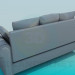 3d model Sofa with pillows - preview