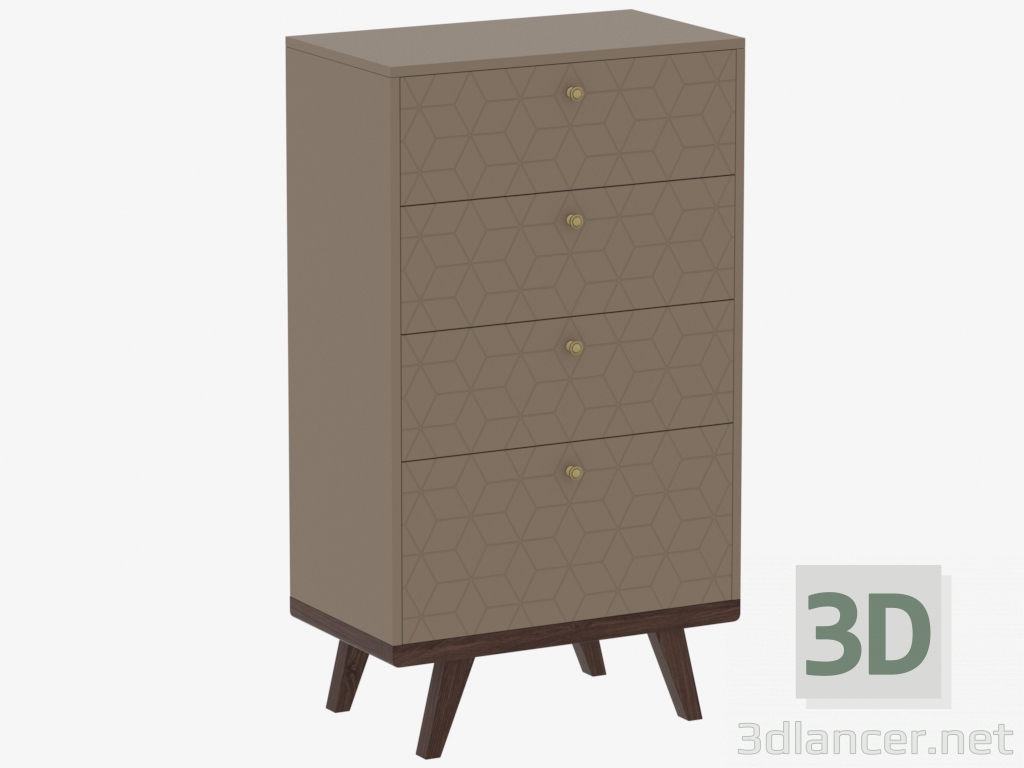 3d model Cajonera alta THIMON v2 (IDC030105309) - vista previa