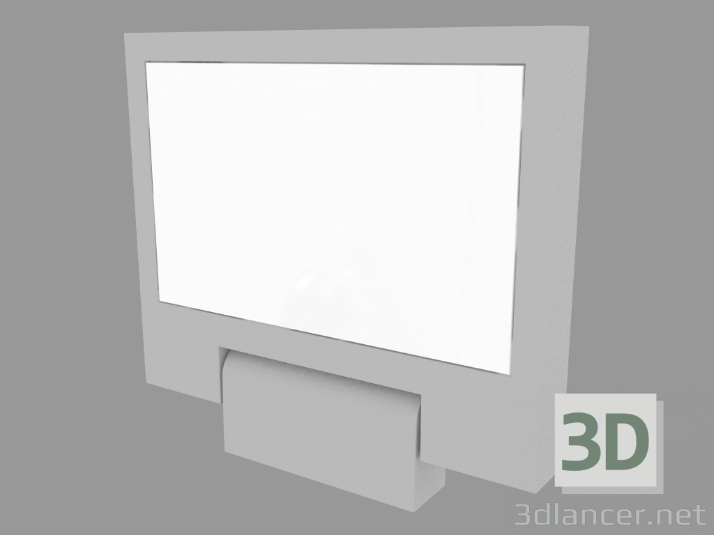 Modelo 3d Holofote MOVIT SQUARE 320 mm (S3075W) - preview