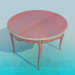 3d model Round table - preview