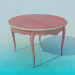 3d model Round table - preview