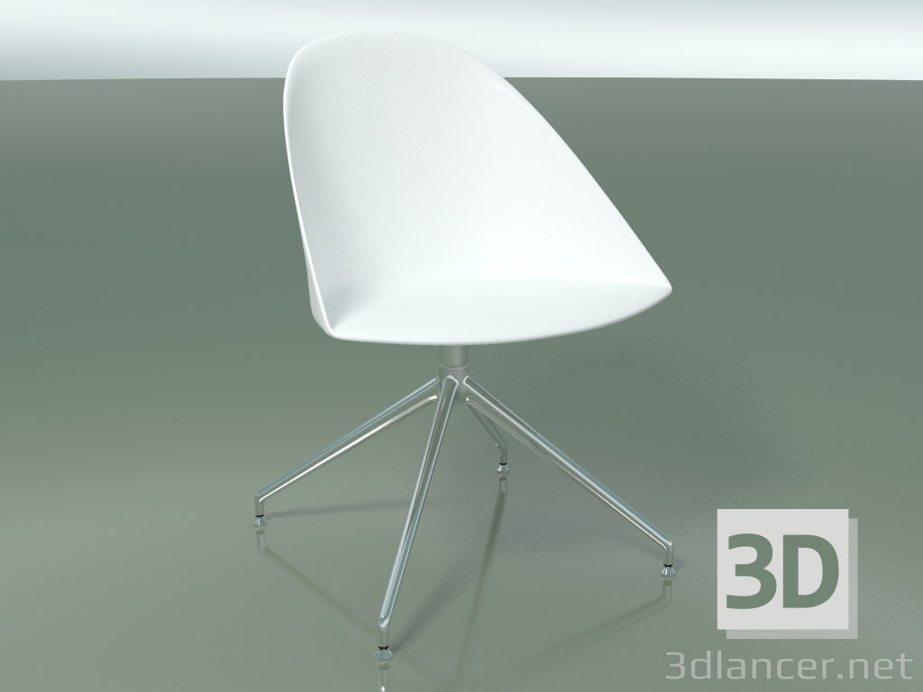 modello 3D Sedia 2212 (girevole, CRO, PC00001 polipropilene) - anteprima