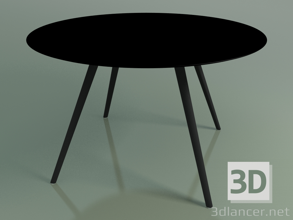 3d model Mesa redonda 5454 (H 74 - D 119 cm, HPL H03, V44) - vista previa