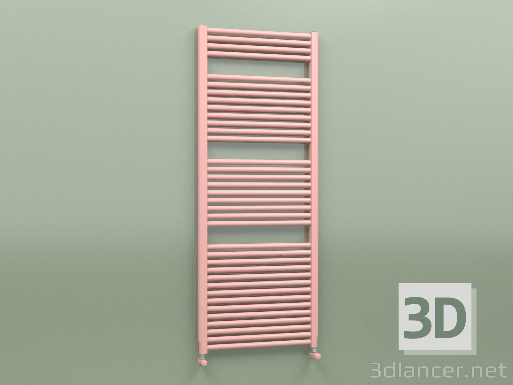 3D modeli Isıtmalı havlu askısı NOVO (1520x600, Pembe - RAL 3015) - önizleme