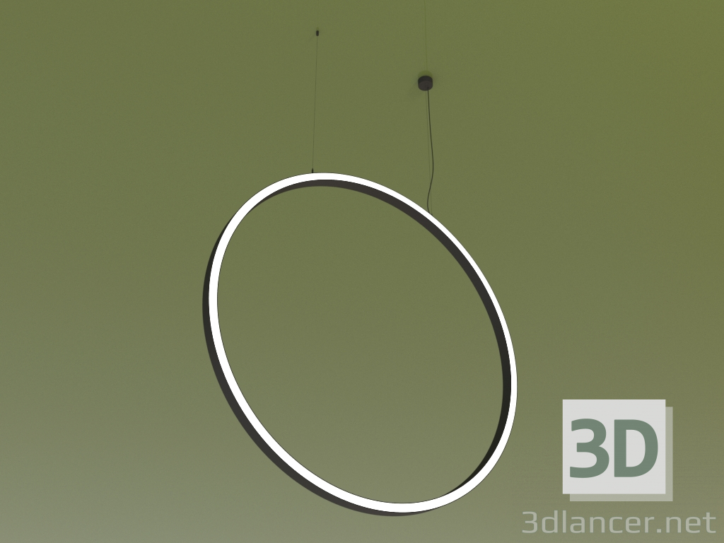 3d model Luminaria ANILLO SOL (D 1200 mm) - vista previa