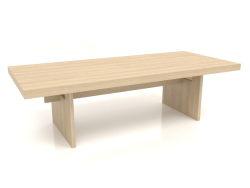 Coffee table JT 13 (1600x700x450, wood white)