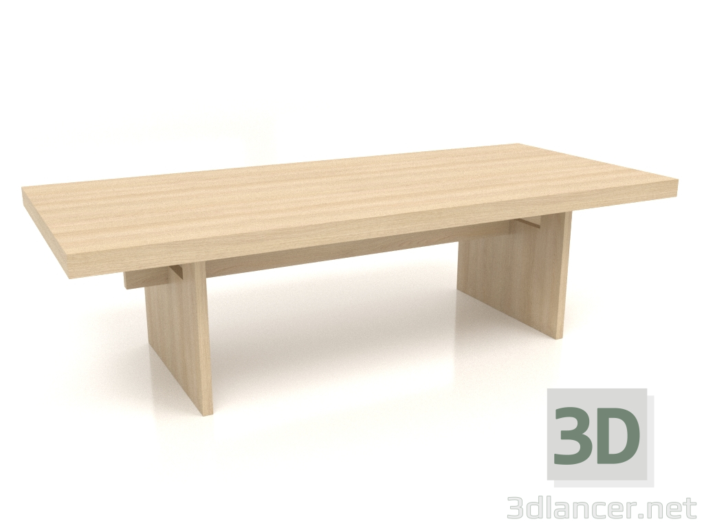 modèle 3D Table basse JT 13 (1600x700x450, bois blanc) - preview