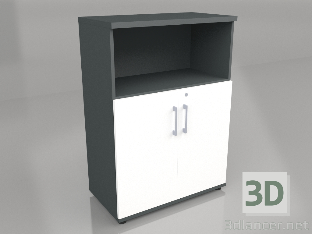 Modelo 3d Semi-estante Standard A3404 (801x432x1129) - preview