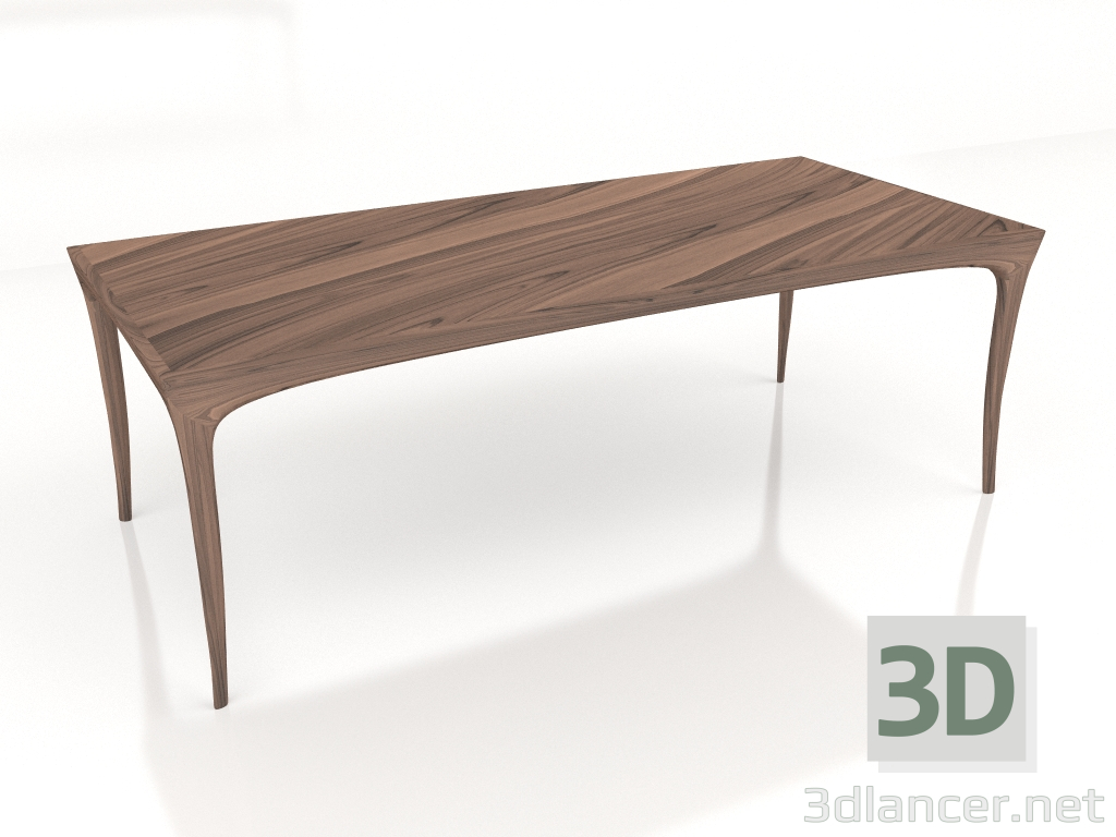 3d model Mesa comedor Perro 220x100 - vista previa