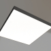 3D Modell Lampe IM-QUADRO-EMERGENCY-3H-S600x600-64W Warm3000 (BK, 120 Grad, 230V) - Vorschau